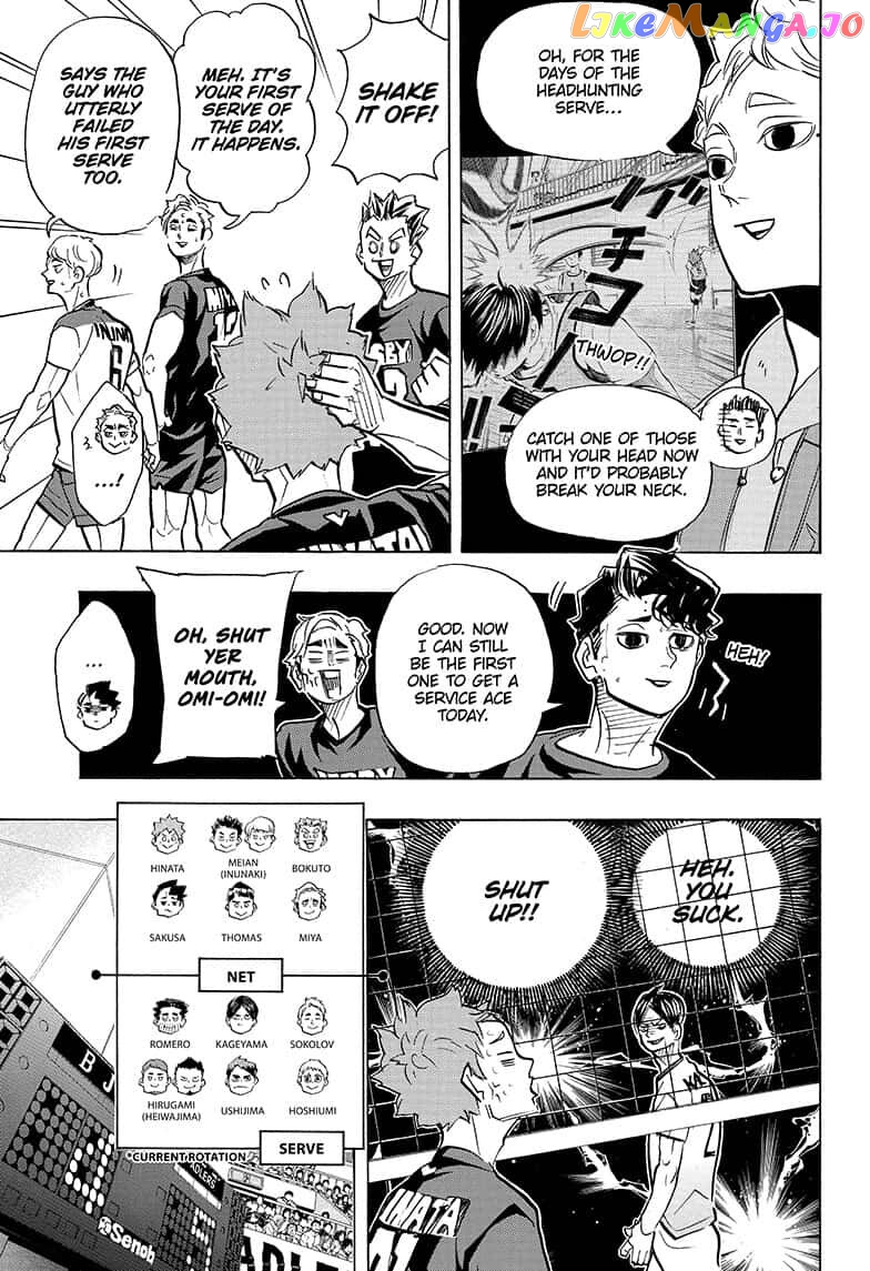 Haikyuu!!, Chapter 383 image 06